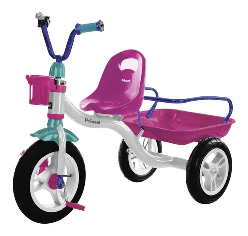 Triciclo Prinsel Grande Cargo Air Girl Color Rosa