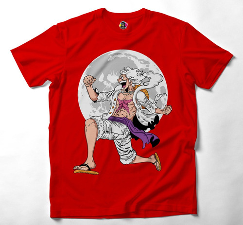 Polera Anime One Piece - Monkey D Luffy Gear 5 Zoro