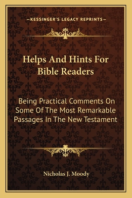 Libro Helps And Hints For Bible Readers: Being Practical ...