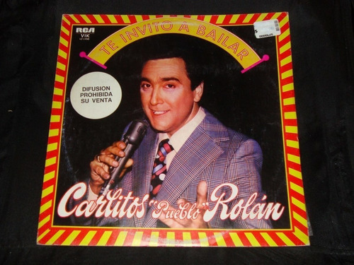 Vinilo Carlitos Pueblo Rolan Te Invito A Bai C4