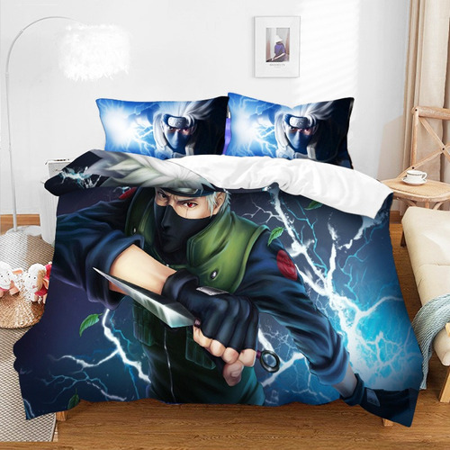 Juego De Cama Anime Naruto, Hokage Hatake Kakashi A