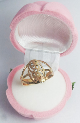 Imagen 4 de 7 de Anillo Oro 18k 2,7grs Sello Sirio Macizo Certificado Garant