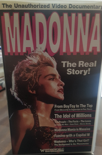 Madonna Vhs Rhe Real Story