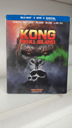 Blu-ray + Dvd Kong Skull Island / La Isla Calavera (2017)