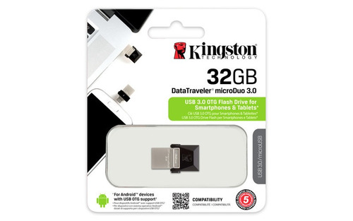 Memoria Usb 3.0 Y Micro Usb Kingston Micro Duo 32gb