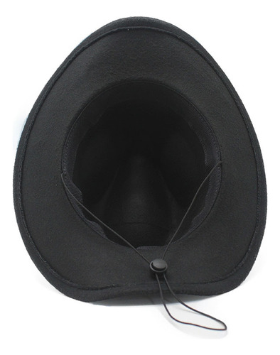 Sombrero De Vaquero Occidental Unisex, Sombrero De Ala Ancha