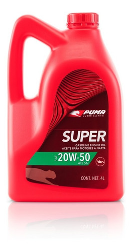 Puma Super 20w50 X 4lts