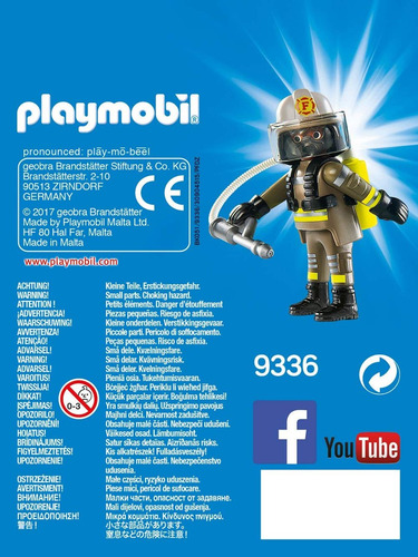 Playmobil® Bombero Conjunto De Construcción