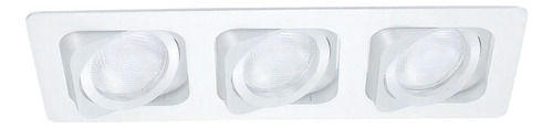 Spot De Embutir Monet - Ns6203b -bella Cor Branco 110V/220V