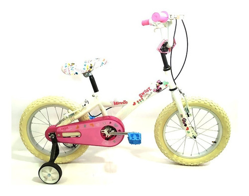 Bicicleta Rodado 16 Minnie Nena Niña Acero Gm Store Quilmes