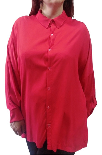 Camisa Roja Larga