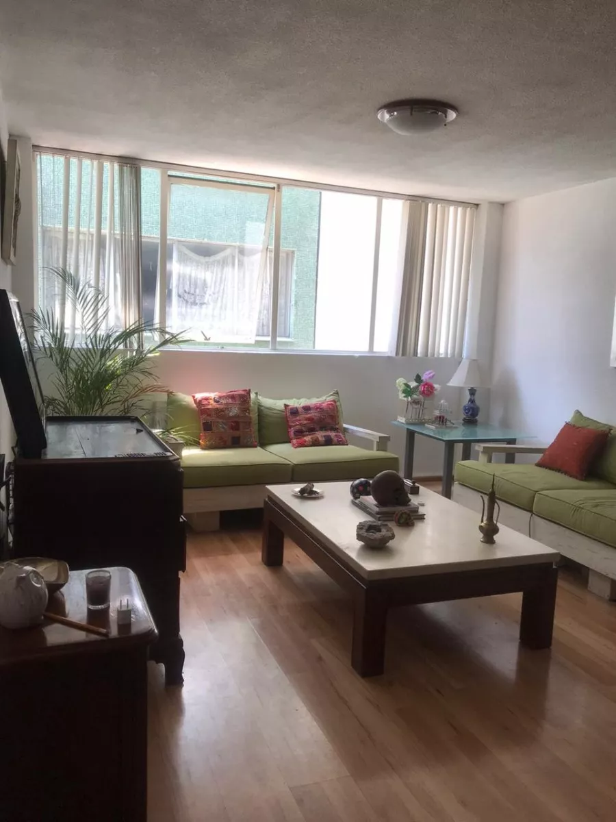 Departamento En Renta No Amueblado Col. Roma Sur