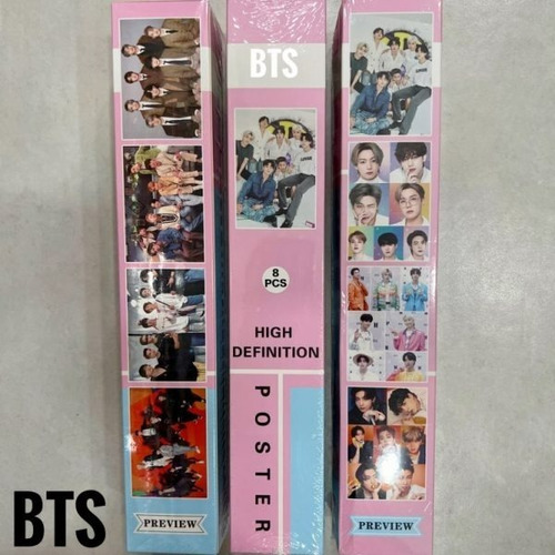 Poster Bts  8pcs 32cm X 43.6cm