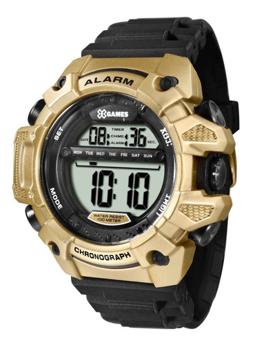 Relógio X-games Masculino Digital Xmppd399 Bxpx Dourado