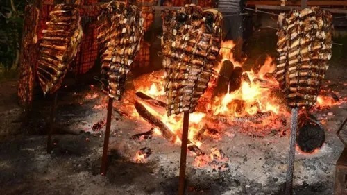 Asador Malambo Grande - Estaca Asador - Portátil