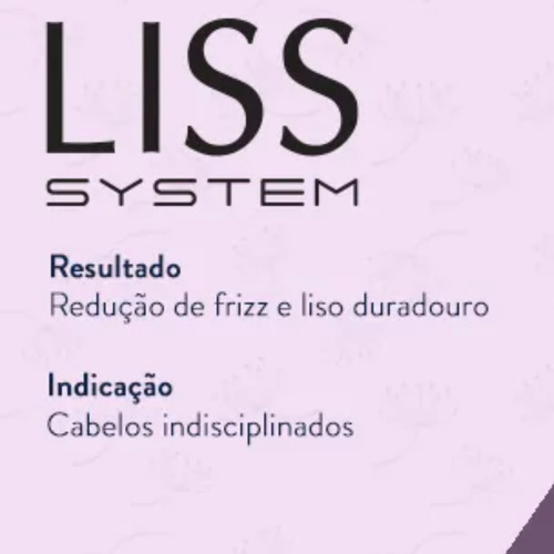 Kit Liss System Shampoo Mascara Aneethun Nutrição Disciplina