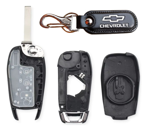 Chave Canivete + Chaveiro Gm Cruze Onix Cobalt 2020-2024 2b