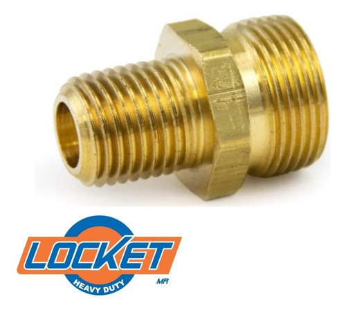 Adaptador 3/8 Lk088x8x6 Pqt/10 Locket,