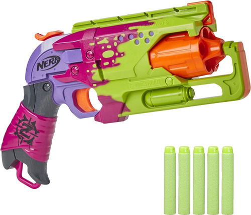 Pistola Nerf  Zombie Strike Hammershot Original + 5 Dardos