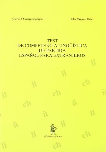 Libro Test Competencia Linguistica De Guerrero/monreal