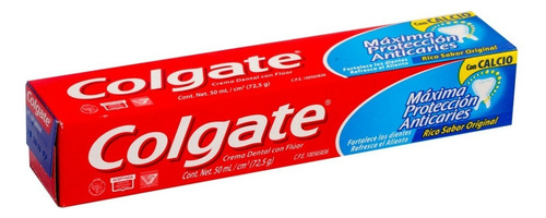 Pasta Dental Colgate Maxima Proteccion Anticaries 50ml
