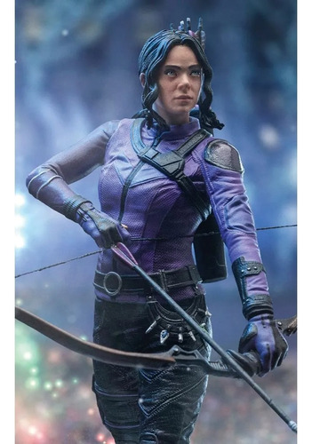 Kate Bishop Hawkey Gavião Arqueiro Bds Art Scale 1/10 Iron
