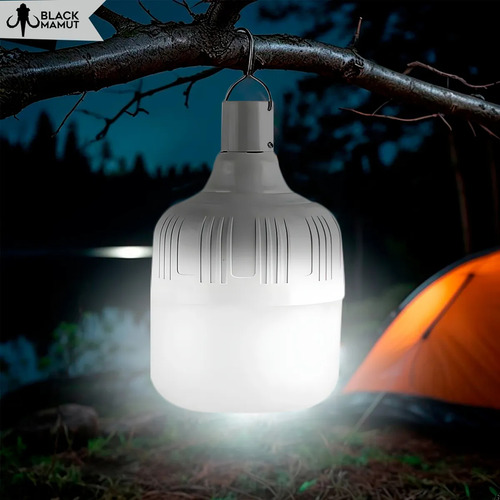 Set 6 Focos Portátil Multiuso Led Ahorrador Recargable 80w
