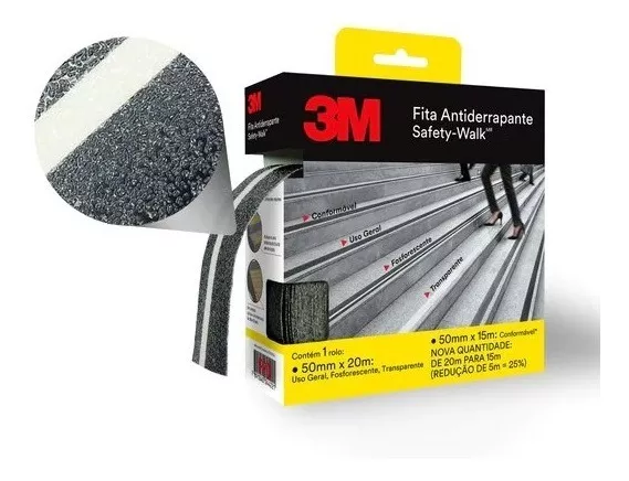 Primeira imagem para pesquisa de fita antiderrapante 3m 50mm x 20m