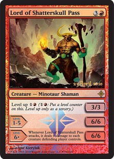 Magic: Lord Of Shatterskull Pass Foil Promo Prerelease Nmint