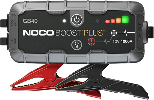 Arrancador Cargador Batería 1000 A 12 V Noco Boost Plus Gb40