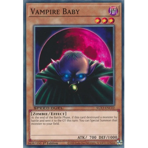 Vampire Baby (sgx3-enc02) Yu-gi-oh!