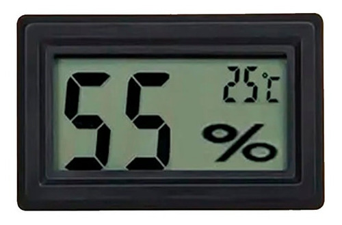 Imagem 1 de 2 de Higrômetro Termômetro Digital Temperatura Umidade Cílios
