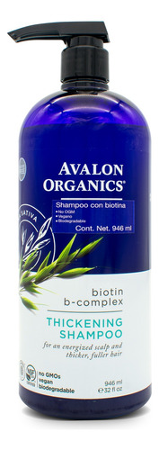 Avalon Organics Shampoo Con Biotina