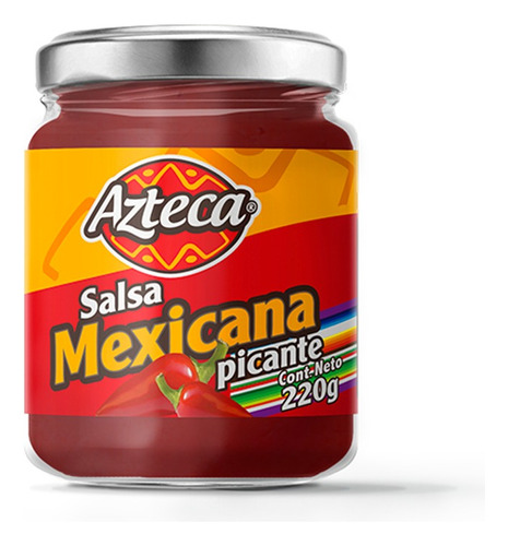 Salsa Mexicana Picante Azteca 220 Gr