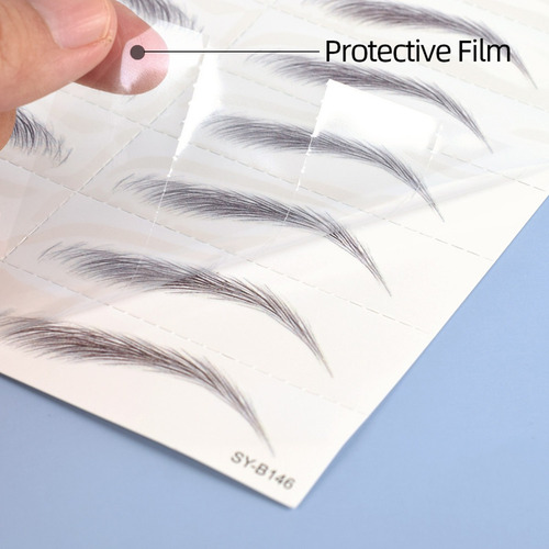 Calcomanías De Cejas 3d Impermeables