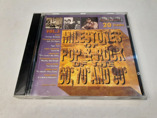 Milestones Of Pop & Rock Vol. 3 - Cd 1995 Rep. Checa 9.5/10