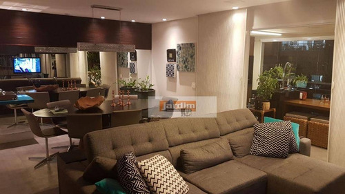 Apartamento Com 3 Dormitórios À Venda, 165 M² Por R$ 1.700.000,00 - Jardim - Santo André/sp - Ap5591