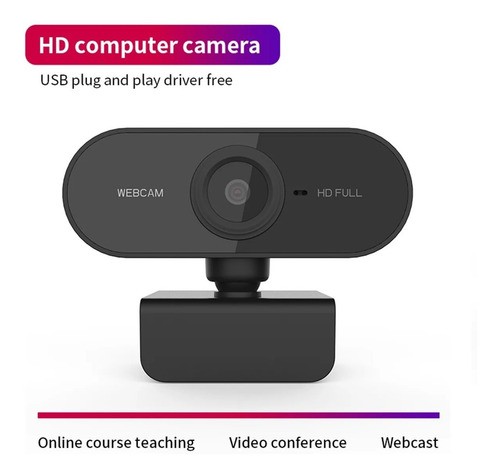 Webcam Full Hd, C/ Microfone 1920x1080 Entrega Imediata- Nfe