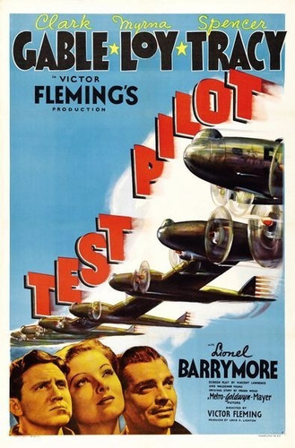 Piloto De Teste (1938) Victor Fleming, Clark Gable - Dvd