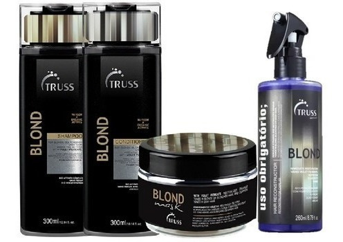 Truss Blond Sha+cond+uso Obrigatório+ Brinde Mask Blond
