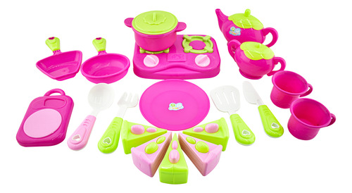 Juego De Cocina Juguete 19 Pz Funny Kitchen Set Bestway