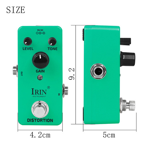 Efecto De Guitarra Eléctrica, Distorsión, Efecto De Pedal De
