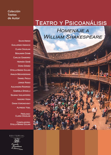 Teatro Y Psicoanálisis Homenaje A William Shakespeare - Auto