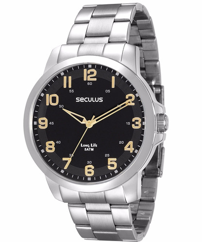 Relogio Masculino Prata Original Garantia 2anos 28791g0svna1