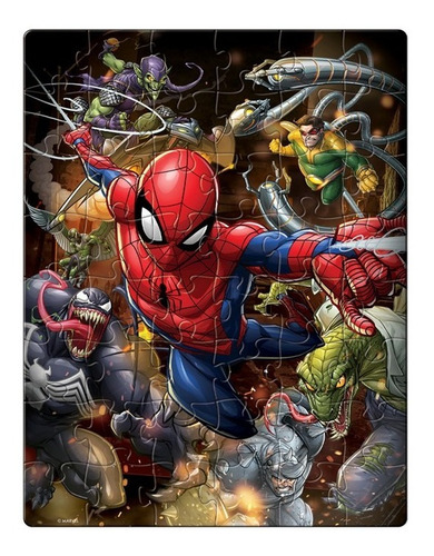 Rompecabezas 3d 48 Piezas Spider Man Novelty