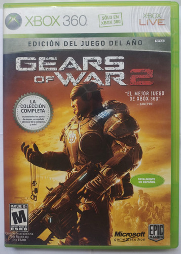 Gears Of War 2 Original Xbox 360 (Usado)