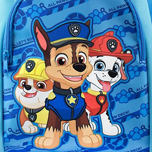 Mochila De Patrulla De La Pata | Mochilas De Chase Cubble Ma Color Negro Diseño De La Tela Liso