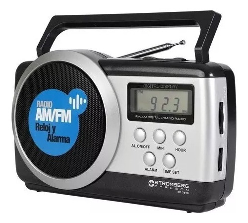 Radio Dualportátil Stromberg Rd-7818 Display Digital Am-fm 