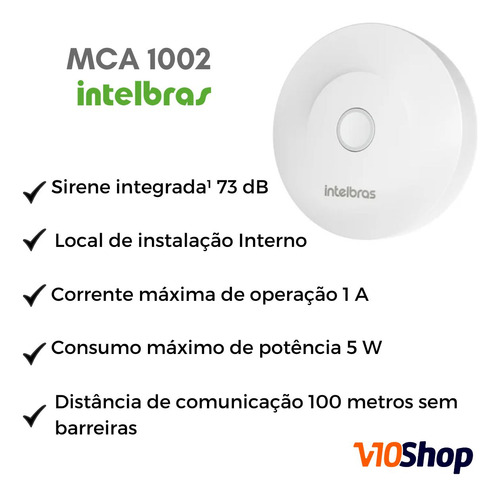 Kit Central Automação Msa 1001 E Mca 1002 Intelbras