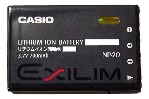 Bateria Camara De Fotos Casio Exilim Modelo Np 20 Original